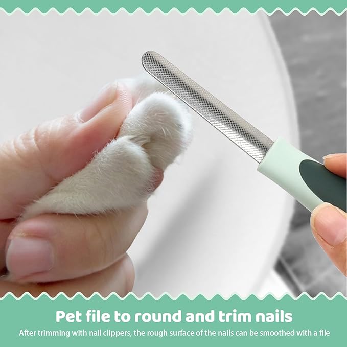 8-in-1 Pet Grooming Kit for Dogs & Cats - Includes Slicker Brush, Nail Clippers, Comb, Scissors, Toothbrush & Collapsible Bowl - Deshedding, Hair Trimming & Care Set, Travel Bag-Mewly Pet