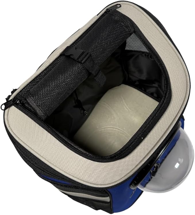 Your Cat Backpack Carrier Bag - Jackson Galaxy Airline Approved Cat Carrier with Space Capsule Bubble for Small Cats, Kitten - Premium Cat Carrier Backpack for Outdoor, Travel, Hiking, Pet Supplies-Mewly Pet