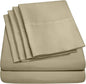 Full Size Bed Sheets - 6 Piece 1500 Supreme Collection Fine Brushed Microfiber Deep Pocket Full Sheet Set Bedding - 2 Extra Pillow Cases, Great Value, Full, Sage