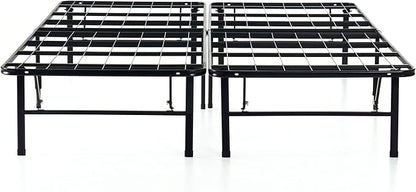 Best Price Mattress New Innovated Box Spring Metal Bed Frame, Full 14 inch