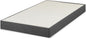ZINUS Upholstered Metal and Wood Box Spring, 7.5 Inch Mattress Foundation, Easy Assembly, Fabric Paneled Design, Twin