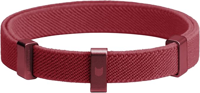 Safety Cat Collar - U.S. IDA Gold Award Design, Stretchy Elastic Quick Release Non Breakaway Cat Collar Light Weight for Kitten All Small Medium Large Cats (Burgundy, S (5.9-11.8 inch))-Mewly Pet