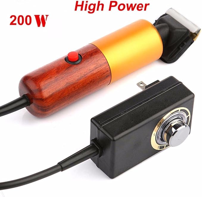 Dream Reach Pet Grooming Clippers, Low Noise Dog Clipper, Electric Cat Hair Shaver Kit, Pet Hair Trimmers for Small Medium Large Dogs Cats with 2 Comb Attachments (A-200W)-Mewly Pet