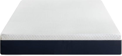 ZINUS 10 Inch Queen Cooling Comfort Hybrid Mattress [New Version], Fiberglass Free, Medium Firm Feel, Motion Isolation, Certified Safe Foams & Fabric