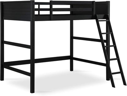 DHP Denver Full Size Loft, Black bed