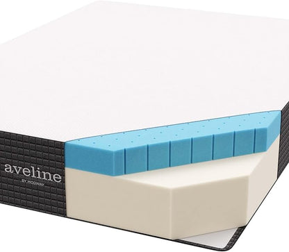 Modway Aveline 12” Cooling Gel-Infused Ventilated Memory Foam California King Mattress