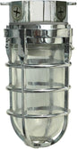 Woods L1706CH Vandal Resistant 150W Incandescent Security Light, Ceiling Mount, Chrome