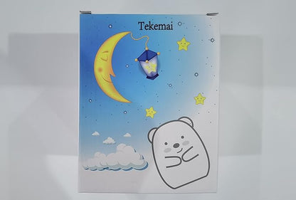 Night Light for Kids, Bedside Lamp for Children/Adults, Multicolor Light with Remote Control, Break Resistant, Eye Caring, Big Size, Adjustable Brightness & Color, Timing function - Large Bear
