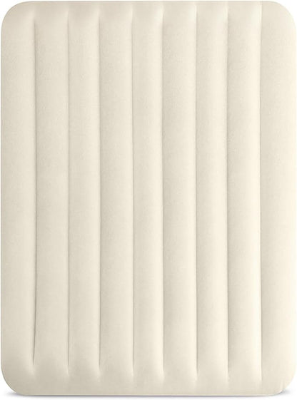 Intex 64103E Dura-Beam Standard Single-High Air Mattress: Fiber-Tech - Queen Size - 10in Bed Height - 600lb Weight Capacity - Pump Sold Separately