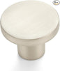 Ravinte 3 Pack Cabinet Knobs Brushed Nickel Kitchen Cabinet Knobs Round Dresser Drawer Pulls Closet Door Pulls 1-1/5 Inch