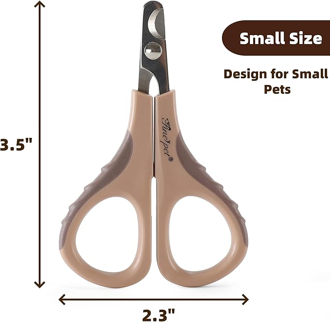 Dog Nail Clippers Pet Nail Trimmers for Small Dogs Easy and Safe Pet Grooming Clippers Cat Claw Trimmer S-Mewly Pet