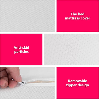PayLessHere Twin Size Mattress,6 Inch Gel Memory Foam Mattress in a Box,Medium-Firm,Pressure Relief&Temperature Regulation,CertiPUR-US Certified,Fiberglass Free，White