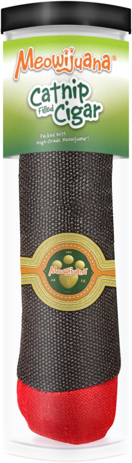 Meowijuana | Catnip Filled Cigar Toy | Promotes Play and Cat Health | Includes Organic Catnip Grown in North America | Feline and Cat Lover Approved-Mewly Pet