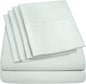 Full Size Bed Sheets - 6 Piece 1500 Supreme Collection Fine Brushed Microfiber Deep Pocket Full Sheet Set Bedding - 2 Extra Pillow Cases, Great Value, Full, Mint