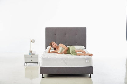 Oliver & Smith California King Mattress - 10 Inch Hybrid Cal King Mattress - Independent Coil System & High Density Premium Cold Foam with Breathable Polyester Cover - Comfort Tight Top- Medium Firm