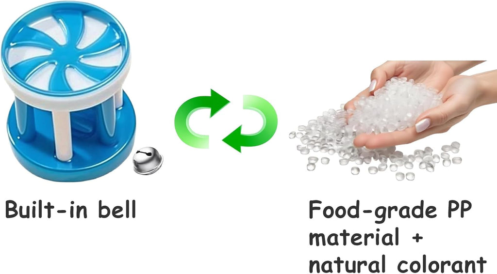 10-Pack Cat Toy Balls with Bells for Kittens and Cats (1.5'' - 2.2'', Cat Toys Mega Set)-Mewly Pet