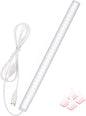 12 Inch Under Cabinet LED Light with Memory Function, Cold White 6000K, Slim Dimmable Workbench Light, Without Plug