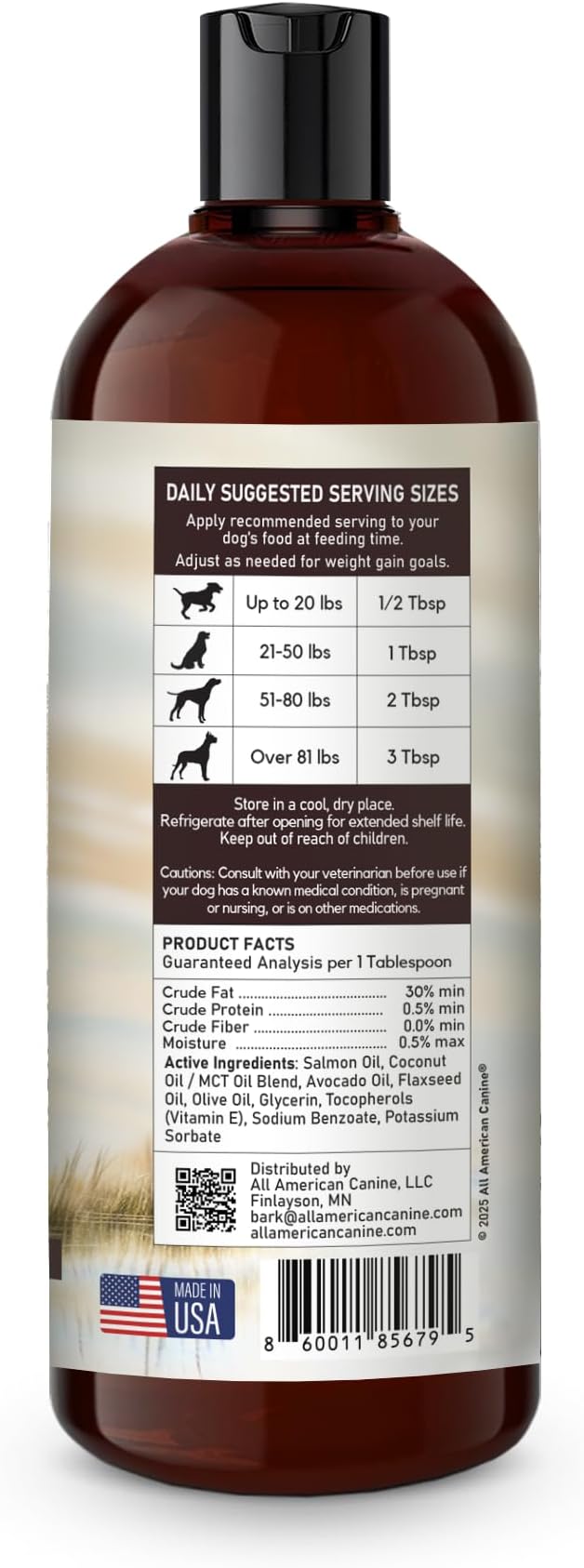 Dog Weight Gainer Liquid – High Calorie Dog Food Supplement for Rapid Weight Gain, Mass, and Recovery – Appetite Stimulant – 60 Servings-Mewly Pet