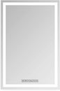 Fab Glass and Mirror LED Mirror 30x60 Inches, Led Bathroom Mirror with Lights Front and Backlit Anti-Fog Memory Brightness, Three Color Options Frameless Wall Mounted Bathroom Vanity Mirror