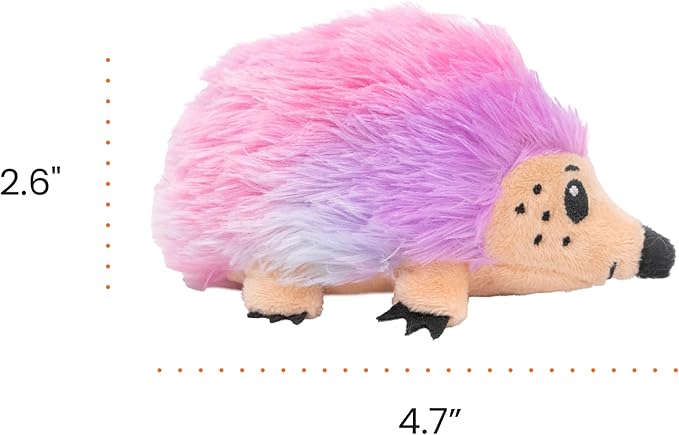 Catstages Catnip Plushies Hedgehog Multicolored Plush Catnip Cat Toy-Mewly Pet