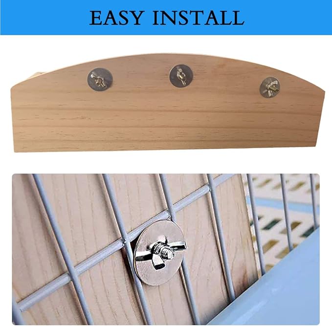 Hamiledyi Rabbit Hay Feeder, Bunny Hay Feeder Rack,Bunny Food Manger Wooden Hay Manger Rack Rabbit Hay Holder Feeders Grass Holder for Guinea Pig Chinchilla Hamster-Mewly Pet