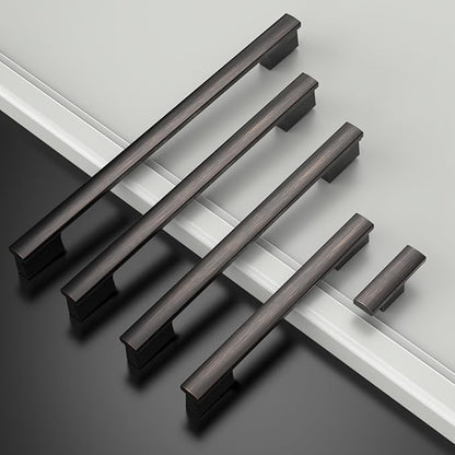 Asidrama 10 Pack 7.5 Inch(192mm) Oil Rubbed Bronze Kitchen Cabinet Handles, Cabinet Pulls Kitchen Cabinet Hardware for Cupboard Drawer Pulls