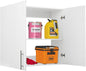 Prepac Elite 32" Wall Cabinet, White Storage Cabinet, Bathroom Cabinet, Pantry Cabinet with 1 Adjustable Shelf 12" D x 32" W x 30" H, WEW-3230