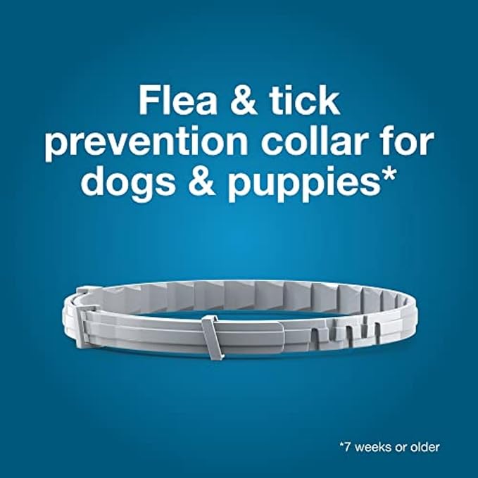 Seresto Small Dog Vet-Recommended Flea & Tick Treatment & Prevention Collar for Dogs Under 18 lbs. | 8 Months Protection-Mewly Pet