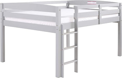 Concord Junior Loft Bed, Twin, Grey