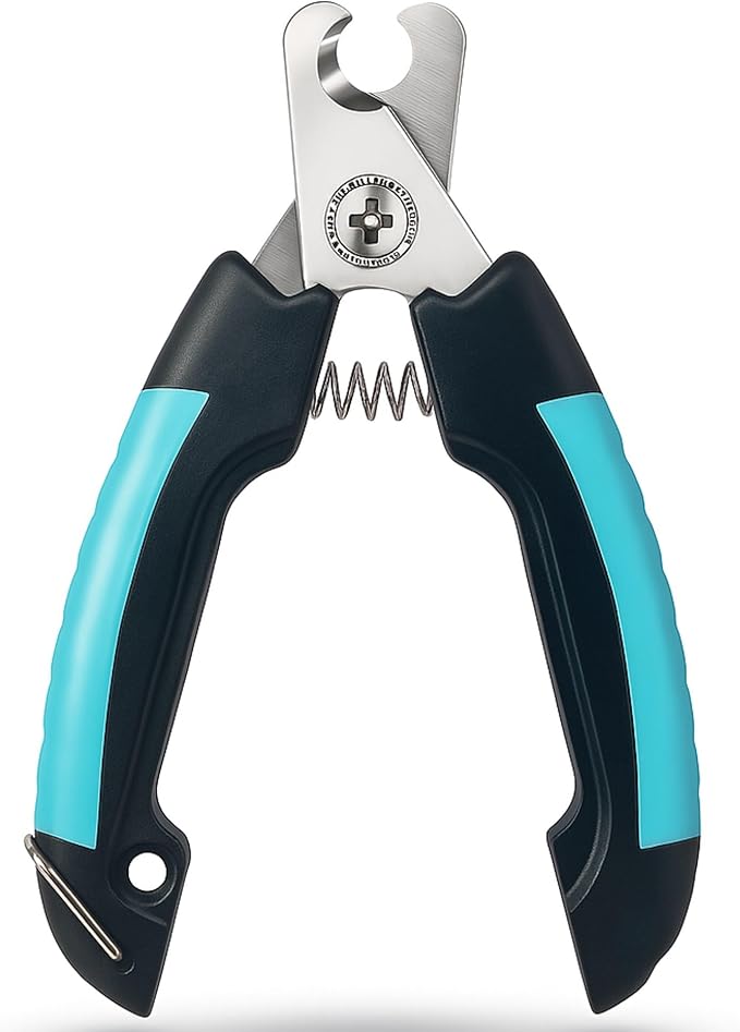 Professional Dog Nail Clippers for Medium & Large Dogs, Cats – Safety Guard, Stress-Free Trimming-Mewly Pet