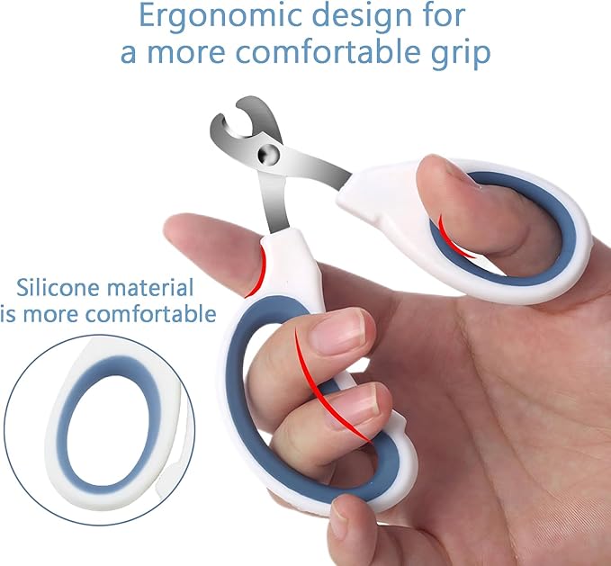 Cats & Dogs Pets Nail Clippers & Trimmers Rabbit Nail Clippers cat Nail Clippers for Indoor Cats cat Claw Clippers with Safety Guard Professional Grooming Tool for Cat Kitten-Mewly Pet