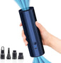 Electric Air Pump for Inflatables- 2×2000mAH Rechargeable Battery Powered Air Mattress Pump- Cordless Portable Air Pump, Quick-Fill Inflator Pump for Camping Air Mattress Bed, Pool Floats Toys, Boats