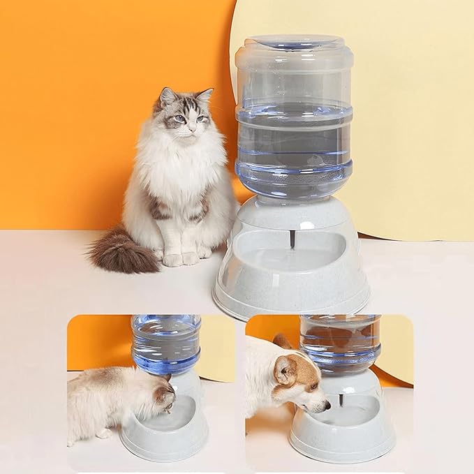 Automatic Dog Water Dispenser, 3 Gallon| 11L Gravity Automatic Pet Water Dispenser Station, Pet Waterer for Dogs and Cats, Large Capacity Water Feeder-Mewly Pet