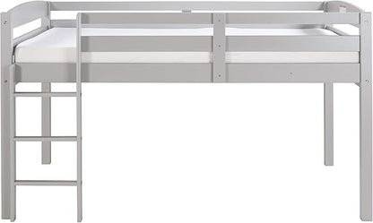 Concord Junior Loft Bed, Twin, Grey