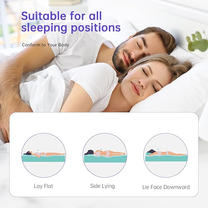 PayLessHere 5 Inch Twin XL Gel Memory Foam Mattress Fiberglass Free/CertiPUR-US Certified/Bed-in-a-Box/Cool Sleep & Comfy Support