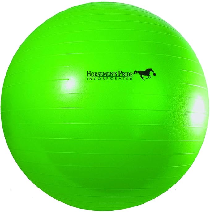 Horsemen's Pride 40-Inch Mega Ball for Horses, Green-Mewly Pet