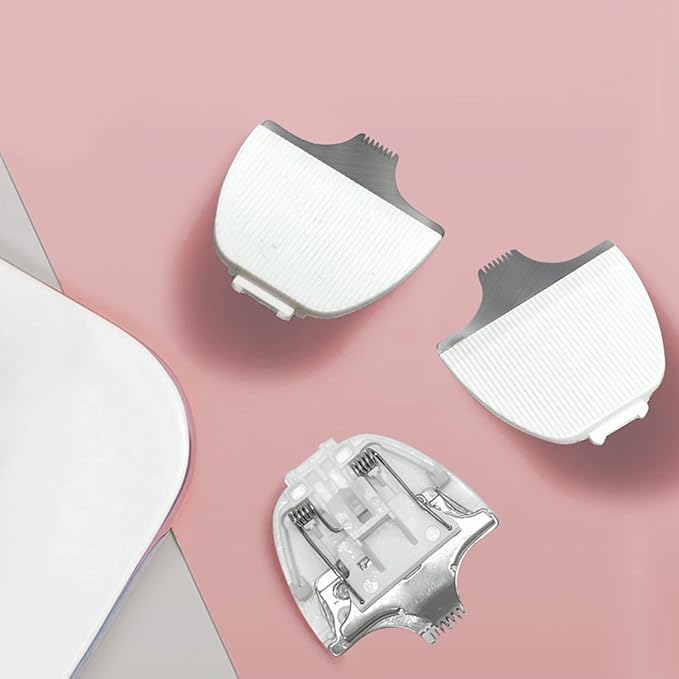 3 PCS Narrow Size Replaceable Ceramic Blades Set Pet Hair Clipper,Cat Dog Common Use Clipper Blade(#AP005)-Mewly Pet