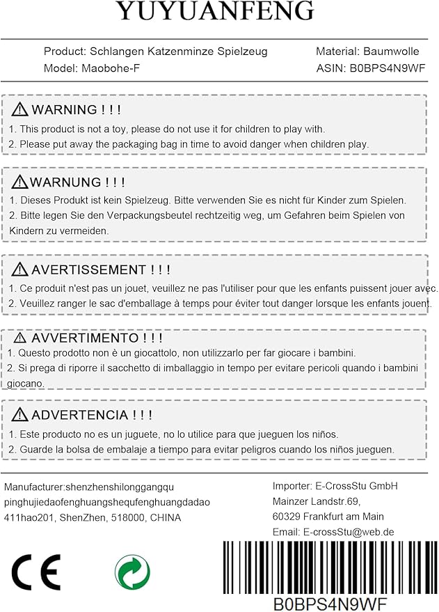 YUDANSI Cat Catnip Snake Toys for Indoor Cats, Snaky Toy 2 Pack for Kitten Play, Soft Plush Toy for Kitty Kicking Chewing and Teeth Cleaning, Interactive Colorful Simulation Toy for Pets Indoor-Mewly Pet