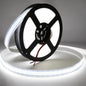 LED Strip Lights Cold White 6500K 16.4ft/5M Double Row 2835 SMD 2400LEDs DC 24V Daylight Bright Dimmable Flexible LED Tape Light Waterproof IP67 Outdoor Lighting(No Adapter and Dimmer)