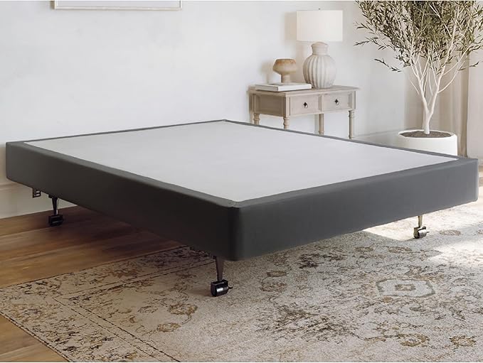 Hercules 8 Inch High Profile Foundation Mattress Box Spring Replacement, King