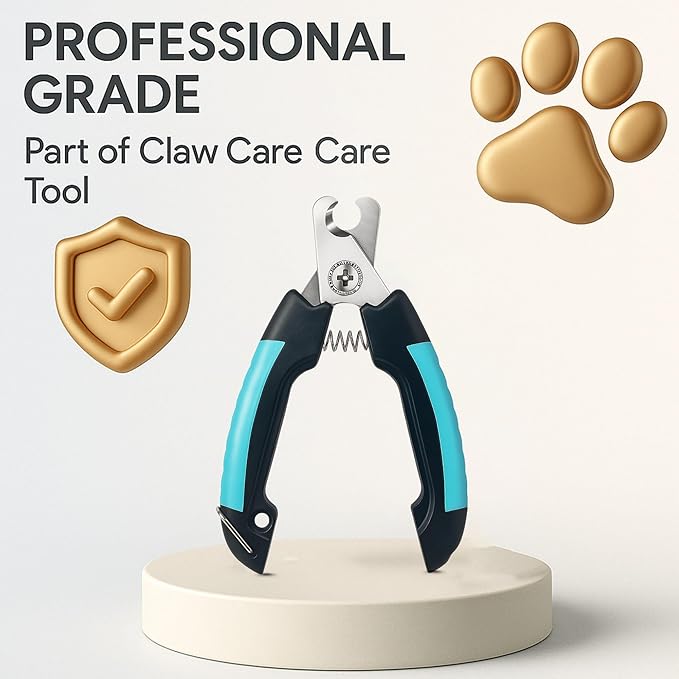 Professional Dog Nail Clippers for Medium & Large Dogs, Cats – Safety Guard, Stress-Free Trimming-Mewly Pet