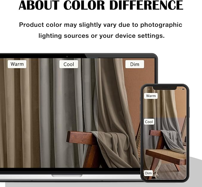 Lazzzy Velvet Blackout Curtains Thermal Insulated Room Window Drapes Super Soft Luxury Curtains for Living Room Bedroom Rod Pocket 2 Panels, Light Taupe, 52" W x 72" L