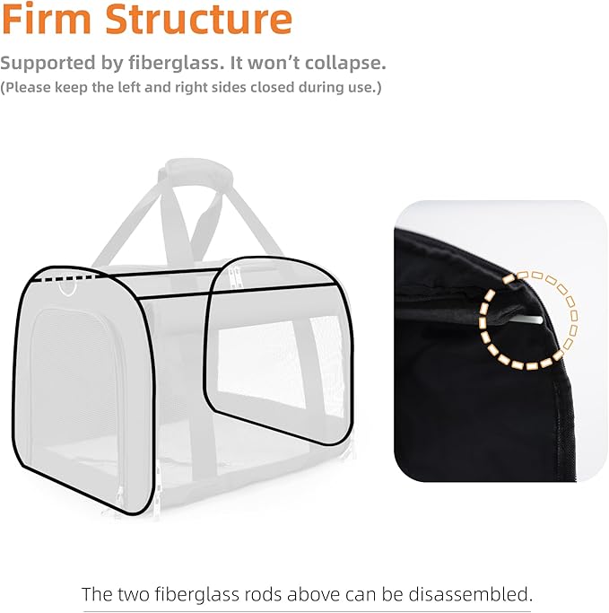 TWDEPART Cat Carrier Backpack - Multifunctional, Firm & Foldable with Roll-Up Shade, Breathable Design Includes Collapsible Bowl & Cushion (Grey)-Mewly Pet