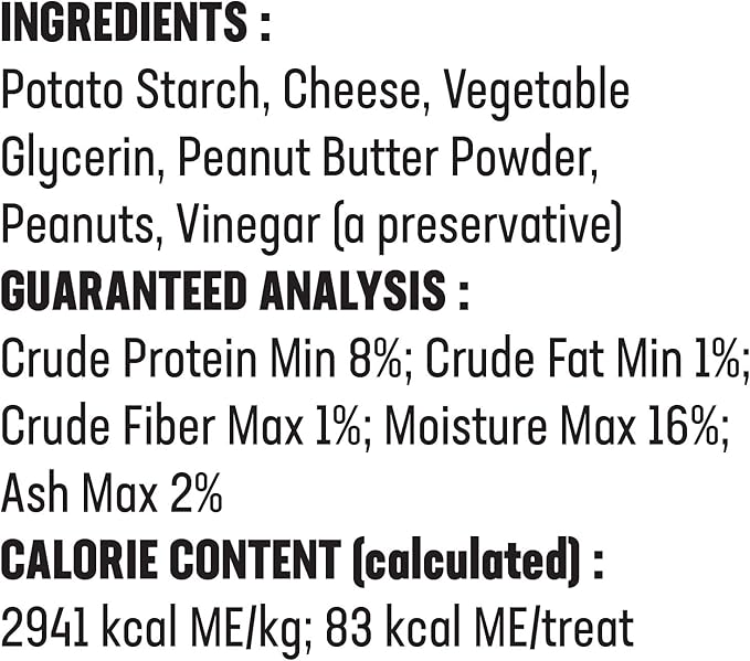 Himalayan Dog Chew Churro Yak Cheese Dog Chews, 100% Natural, Long Lasting, Gluten Free, Healthy & Safe Dog Treats, Lactose & Grain Free, Protein Rich, Real Peanut Butter Flavor, 4 Churros Per Pouch-Mewly Pet