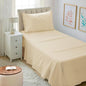 Mejoroom Twin XL Sheet Set - Hotel Luxury Microfiber Sheet & Pillowcase Sets Fits College Dorm Room Mattress - Soft, Breathable, Wrinkle & Fade Resistant - 3 Piece (Taupe)