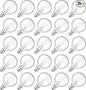 Meconard G40 Replacement Light Bulbs, E12 Candelabra Screw Base 5watt Dimmable Clear Glass Globe Incandescent Bulbs for Indoor Outdoor String Lights,Warm White,25Pack