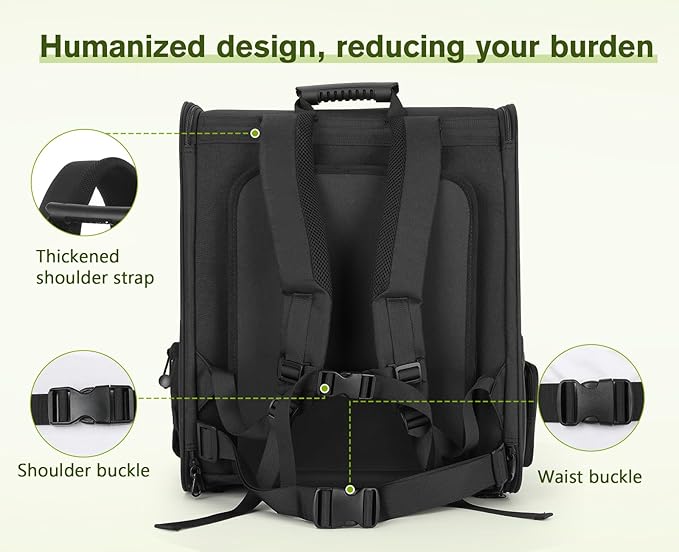 Pecute Pet Carrier Backpack, Dog Carrier Backpack, Expandable with Breathable Mesh for Small Dogs Cats Puppies, Pet Backpack Bag for Hiking Travel Camping Outdoor Hold Pets Up to 18 Lbs-Mewly Pet