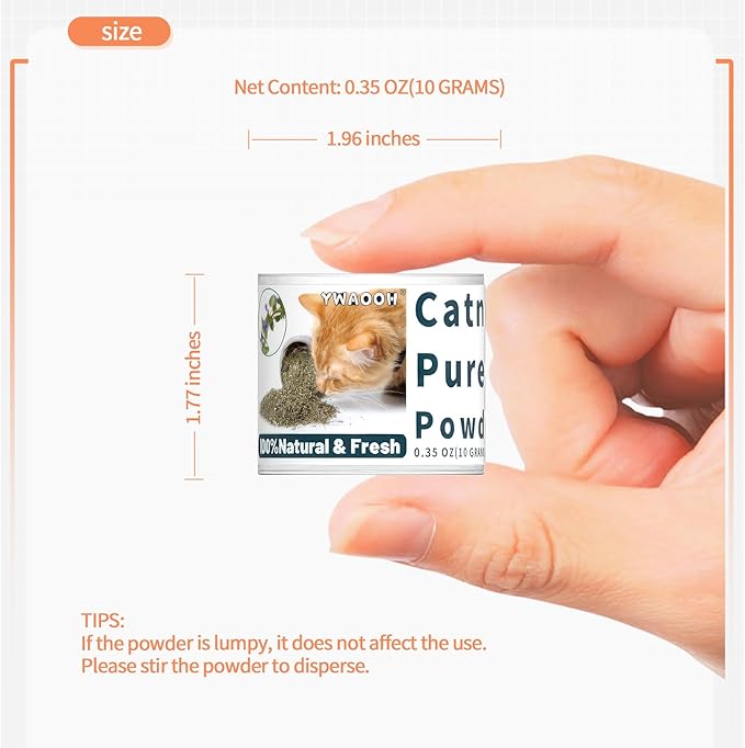 Premium Catnip for Cats & Kittens – Cold-Processed, High Potency Nepetalactone, 100% Pure Leaf-Only Catnip for Toys, Scratchers, Refills, Stimulates Play & Protects Furniture - 10g-Mewly Pet