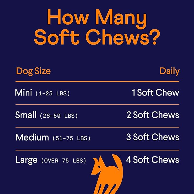 Finn All-in-1 Multivitamin for Dogs - Daily Multi with Probiotics, Omegas & Nutrients to Support Everyday Wellness - 90 Soft Chews-Mewly Pet