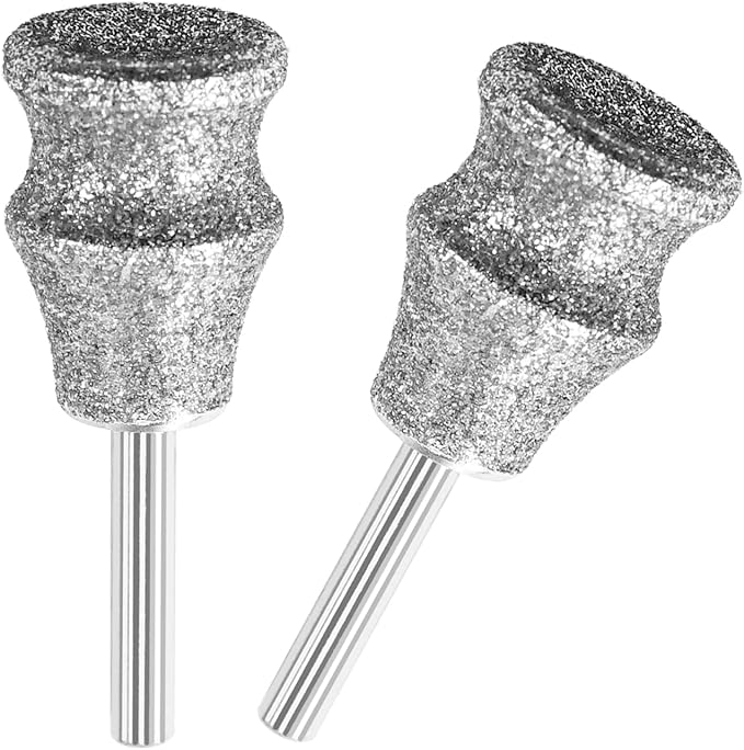 Diamond Dremel Nail Grinder Bits for Pets, Diamond Pet Nail Grinder Wheel can Perfect Work with Dremel Sanding Drums for Large Dogs & Small Dogs & Animal Nail Care,80 Grit Home Grinder Tools-Mewly Pet